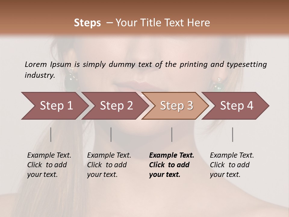 Arrivals Award Actress PowerPoint Template