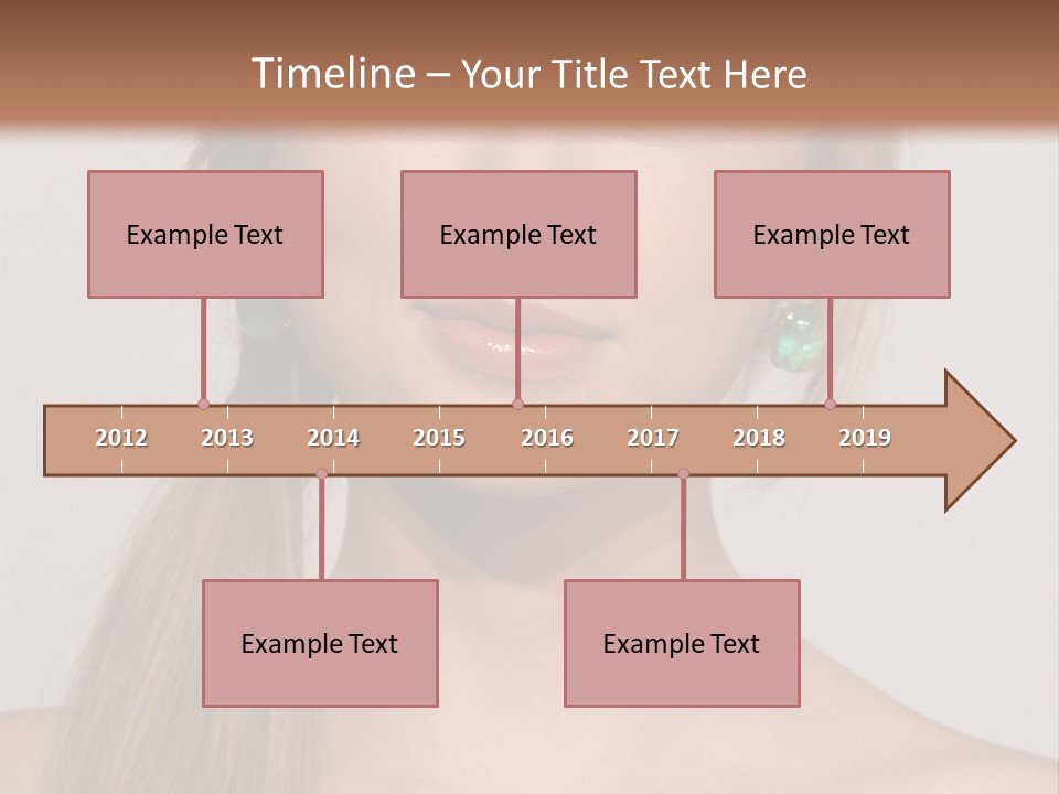 Arrivals Award Actress PowerPoint Template