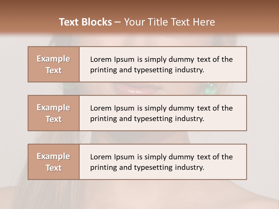 Arrivals Award Actress PowerPoint Template
