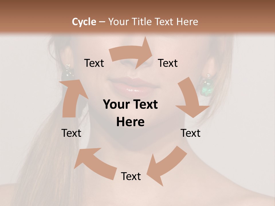 Arrivals Award Actress PowerPoint Template