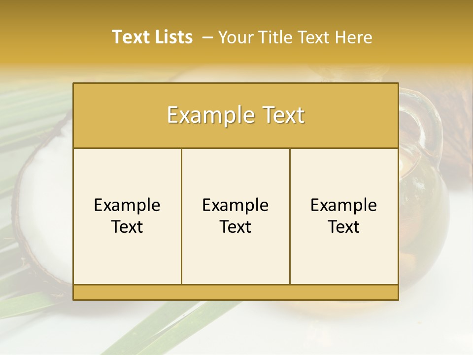 Asia Plant Dayspa PowerPoint Template