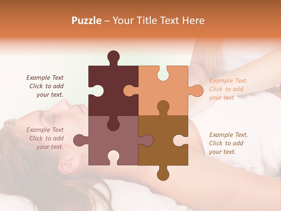 Anahata Light Sleeping PowerPoint Template