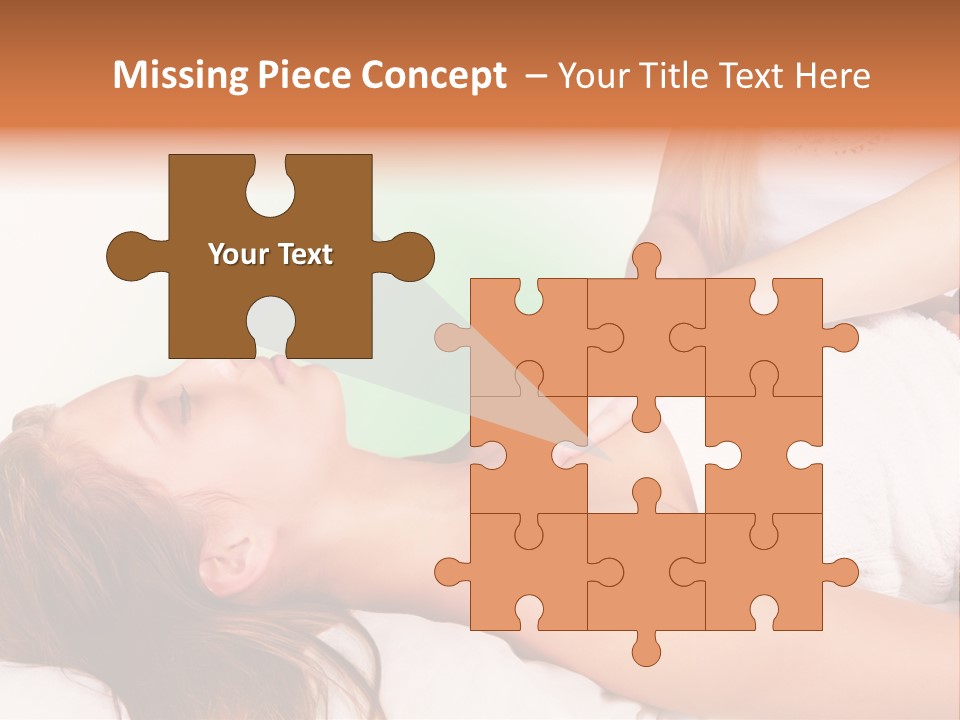 Anahata Light Sleeping PowerPoint Template