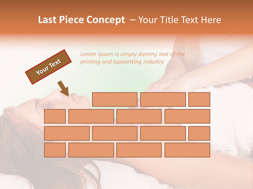 Anahata Light Sleeping PowerPoint Template