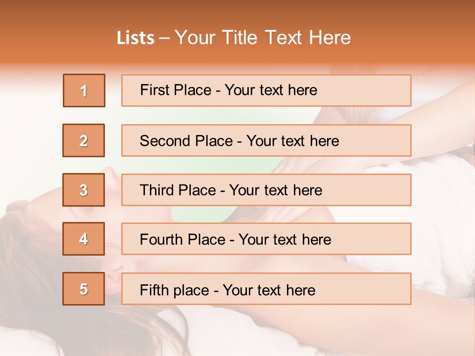 Anahata Light Sleeping PowerPoint Template