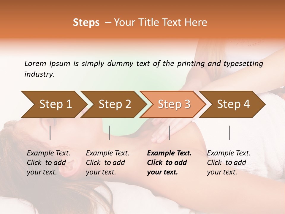 Anahata Light Sleeping PowerPoint Template