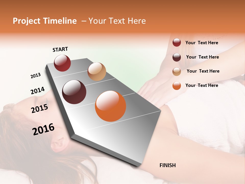 Anahata Light Sleeping PowerPoint Template