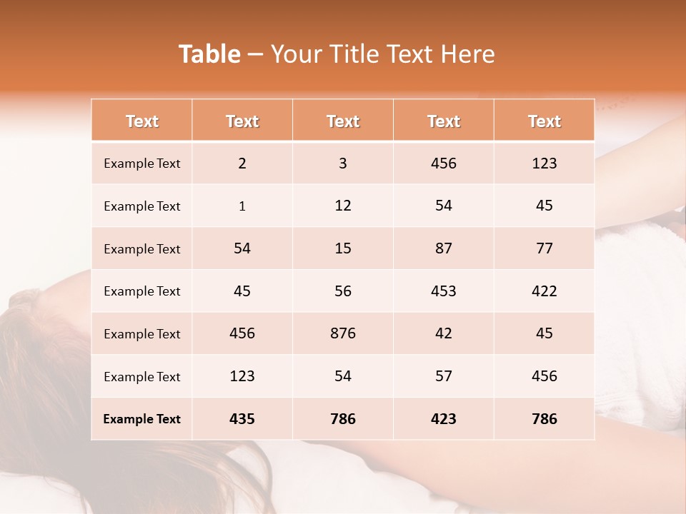 Anahata Light Sleeping PowerPoint Template