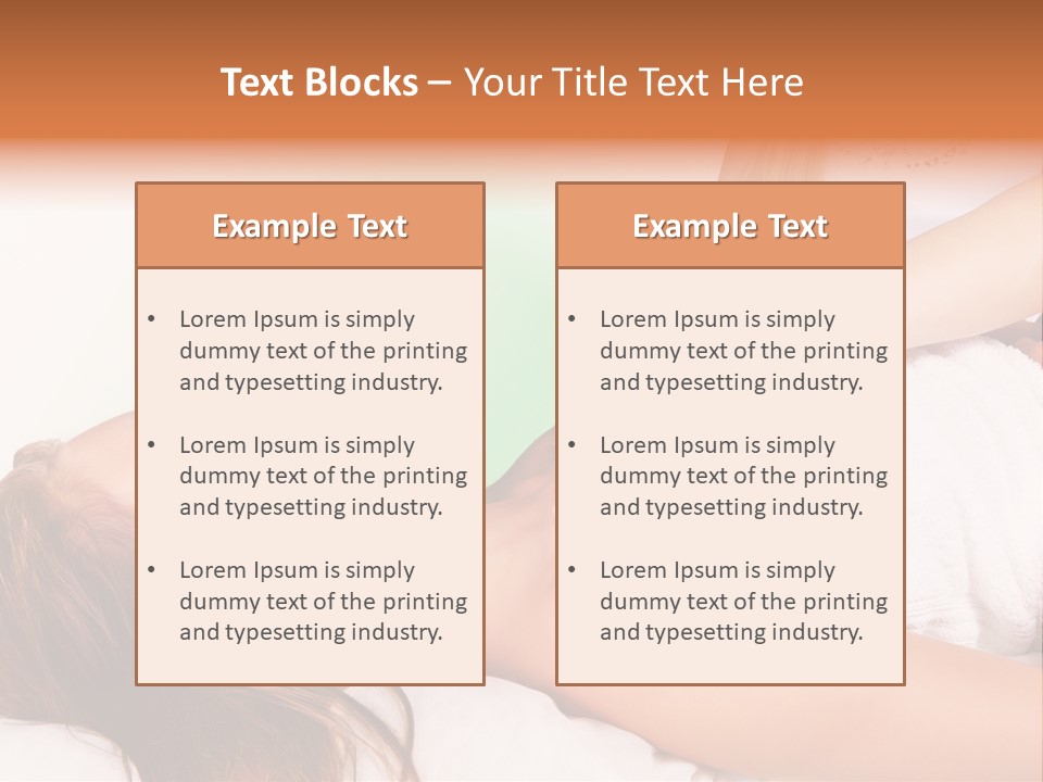 Anahata Light Sleeping PowerPoint Template