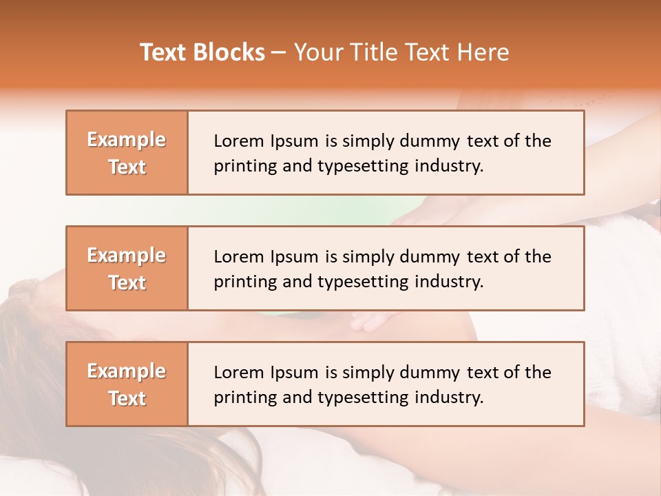 Anahata Light Sleeping PowerPoint Template