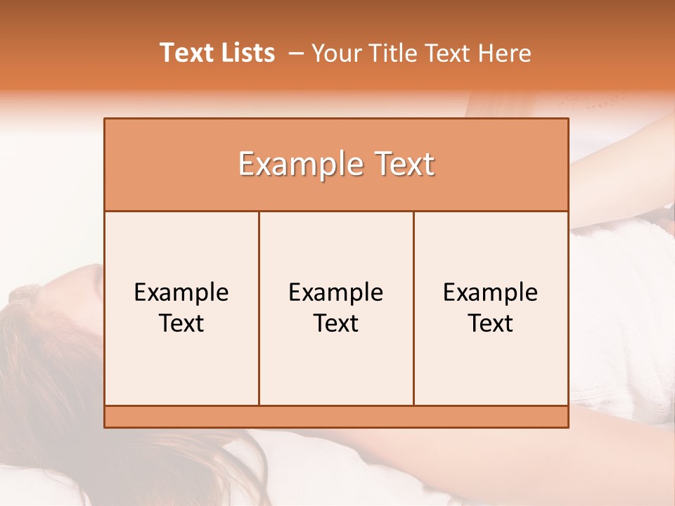 Anahata Light Sleeping PowerPoint Template