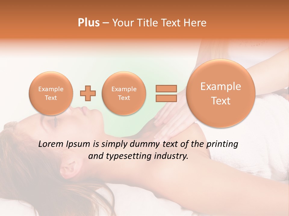 Anahata Light Sleeping PowerPoint Template