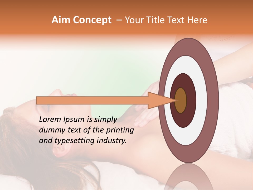 Anahata Light Sleeping PowerPoint Template