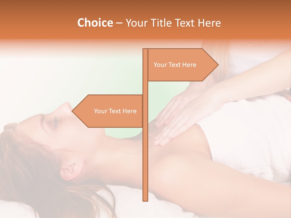 Anahata Light Sleeping PowerPoint Template