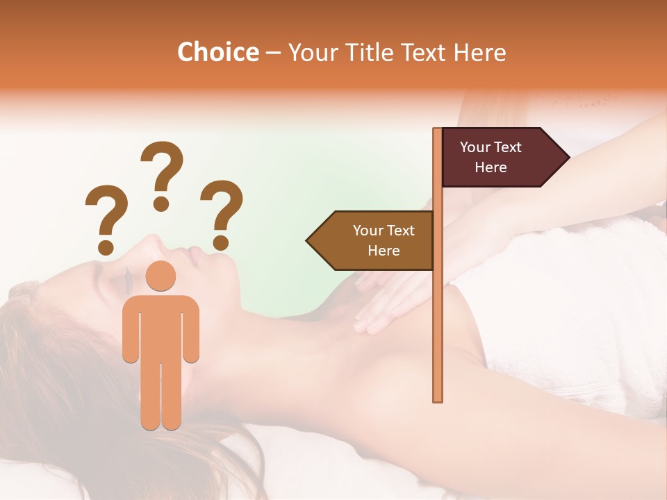 Anahata Light Sleeping PowerPoint Template