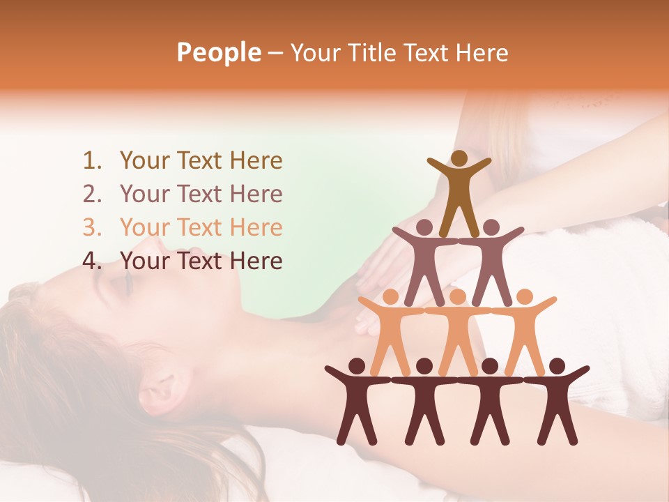 Anahata Light Sleeping PowerPoint Template