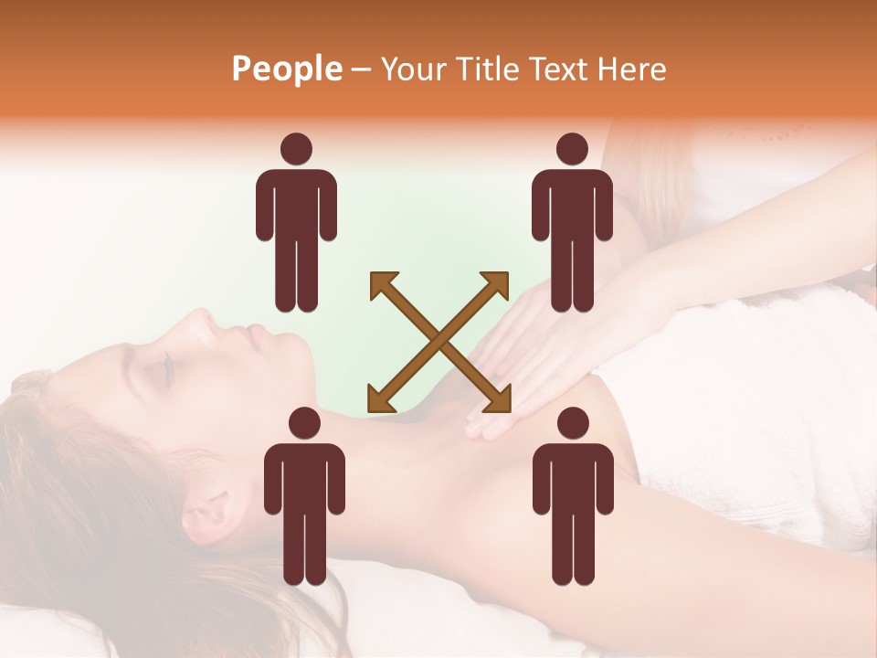 Anahata Light Sleeping PowerPoint Template