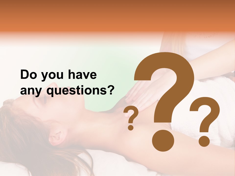 Anahata Light Sleeping PowerPoint Template