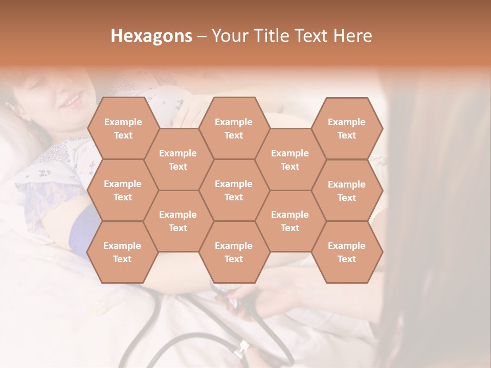 White Family Pregnancy PowerPoint Template