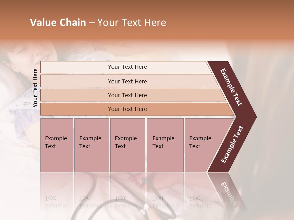White Family Pregnancy PowerPoint Template