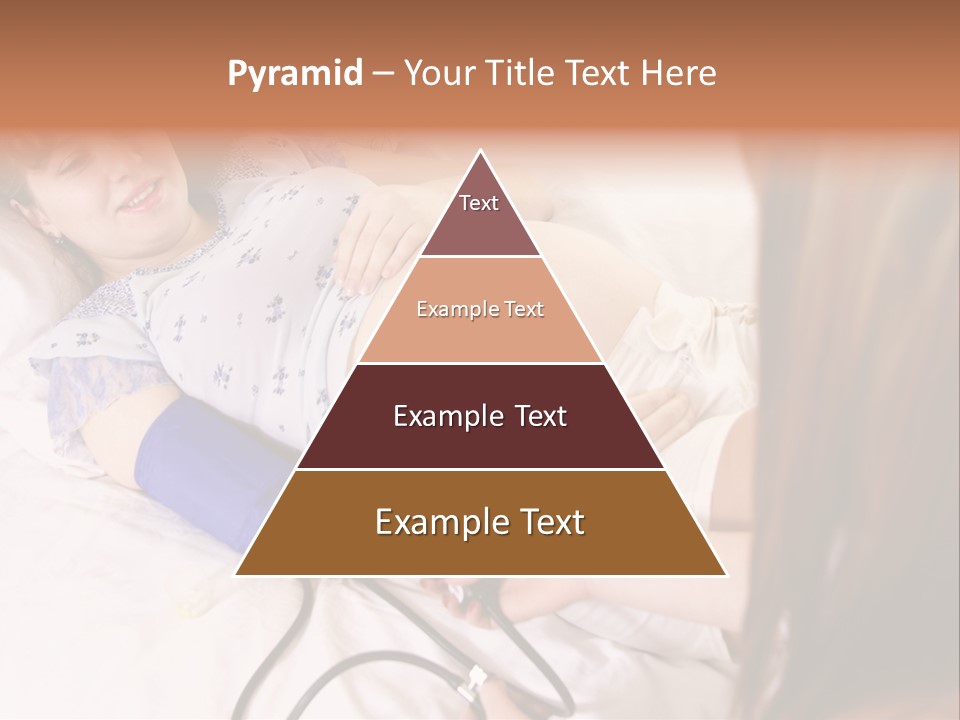 White Family Pregnancy PowerPoint Template