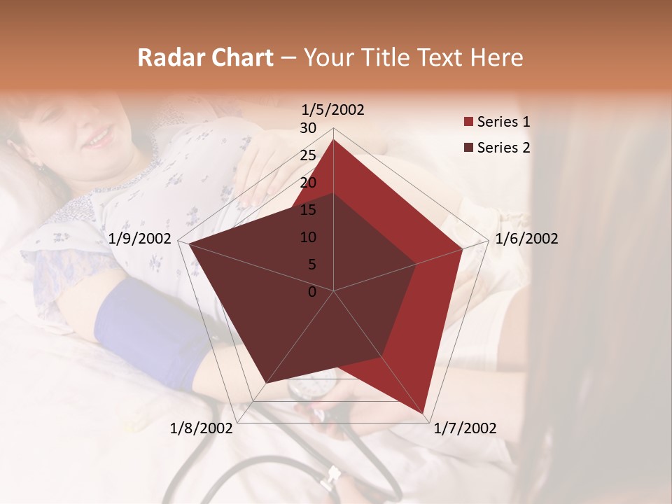 White Family Pregnancy PowerPoint Template