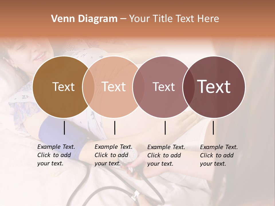 White Family Pregnancy PowerPoint Template