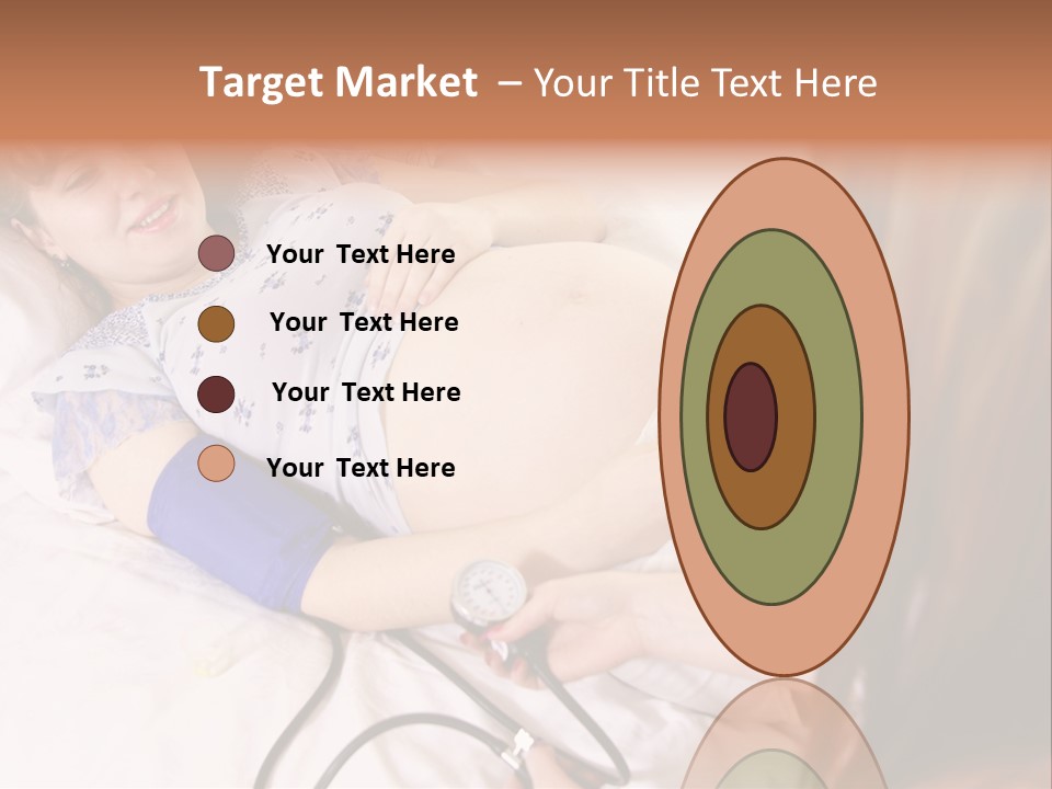 White Family Pregnancy PowerPoint Template