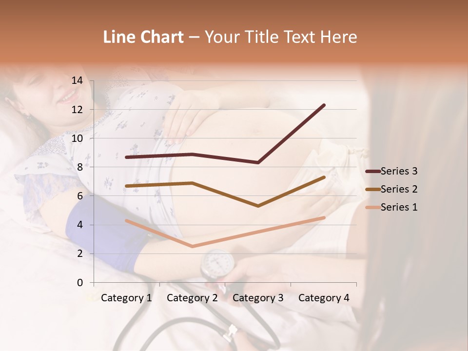 White Family Pregnancy PowerPoint Template