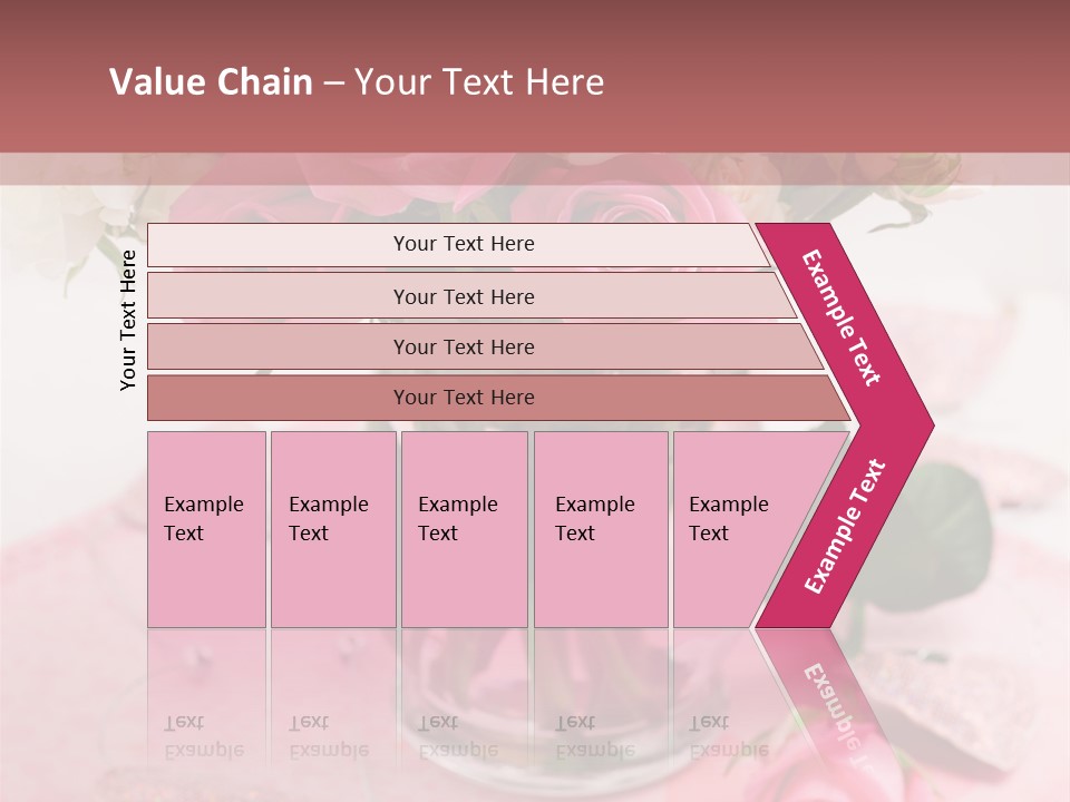 Arrangement Nobody Heart PowerPoint Template