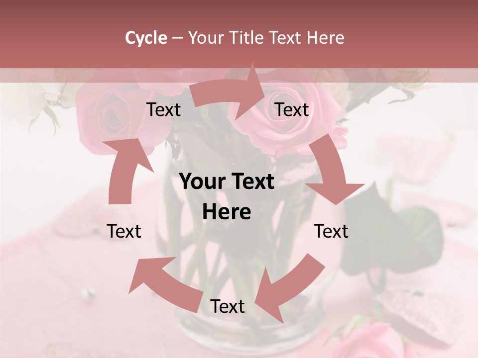 Arrangement Nobody Heart PowerPoint Template