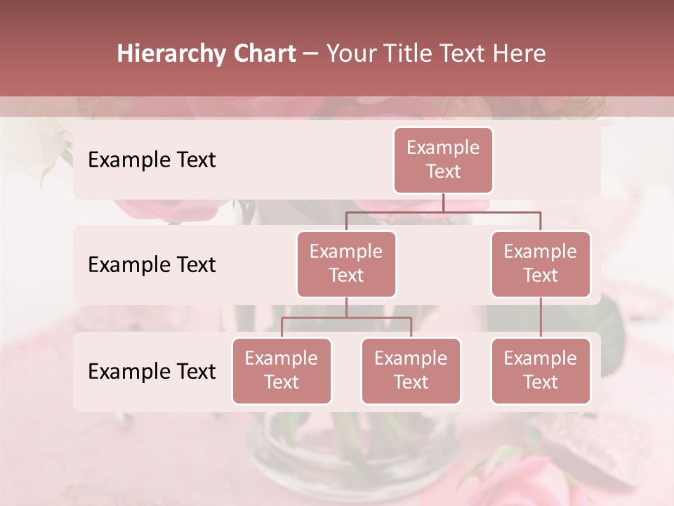 Arrangement Nobody Heart PowerPoint Template