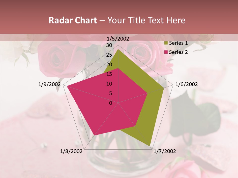 Arrangement Nobody Heart PowerPoint Template