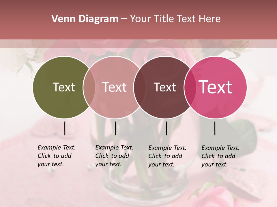 Arrangement Nobody Heart PowerPoint Template