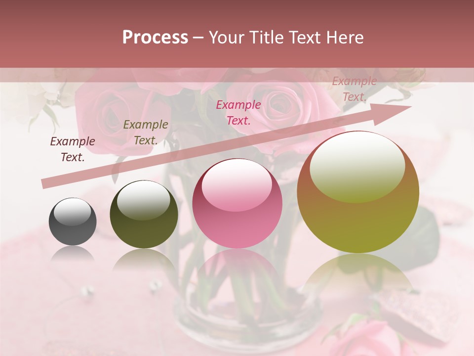 Arrangement Nobody Heart PowerPoint Template