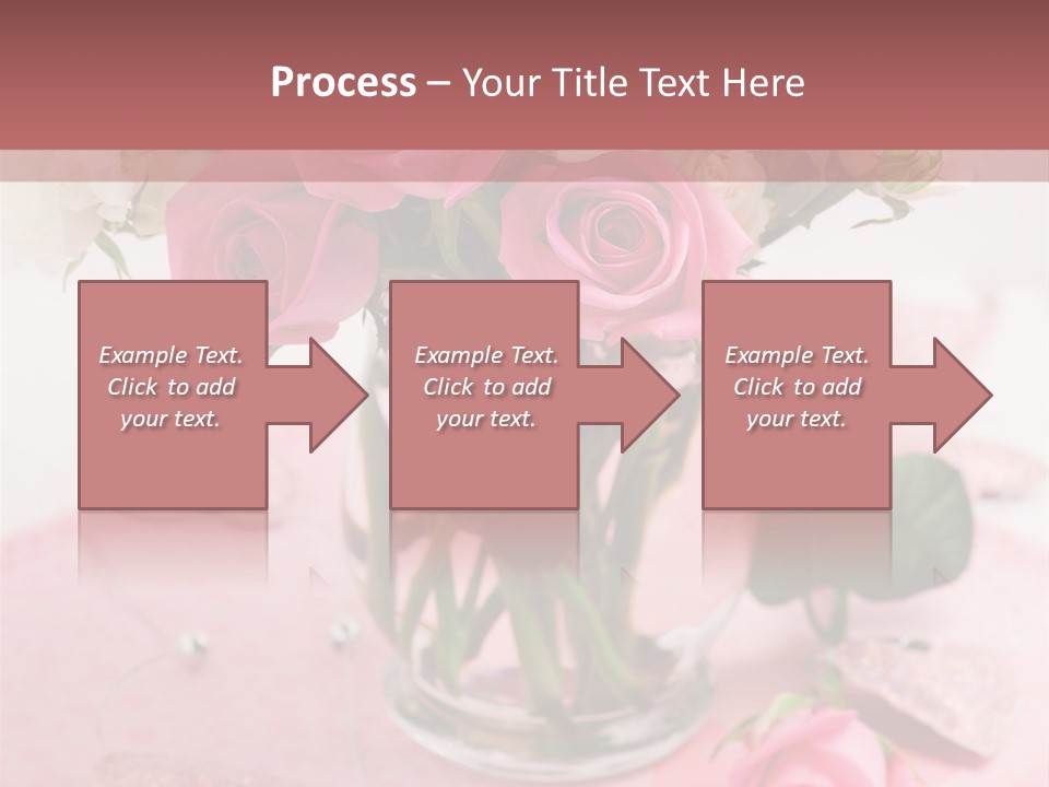 Arrangement Nobody Heart PowerPoint Template