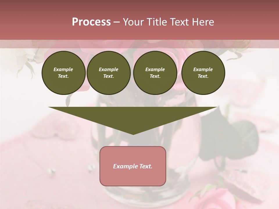 Arrangement Nobody Heart PowerPoint Template
