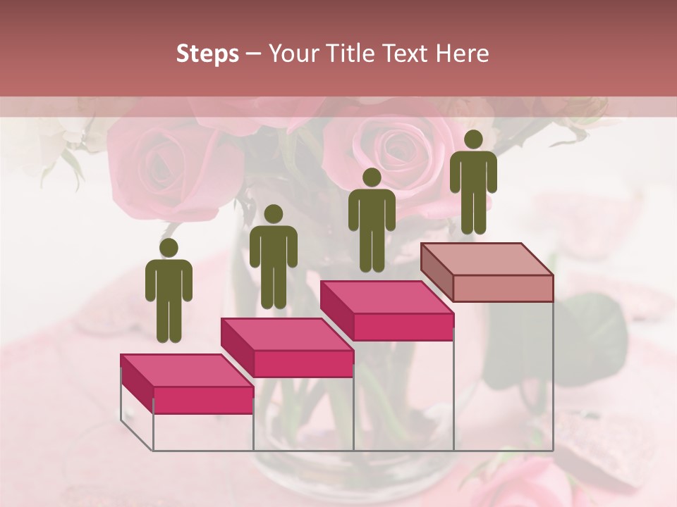 Arrangement Nobody Heart PowerPoint Template