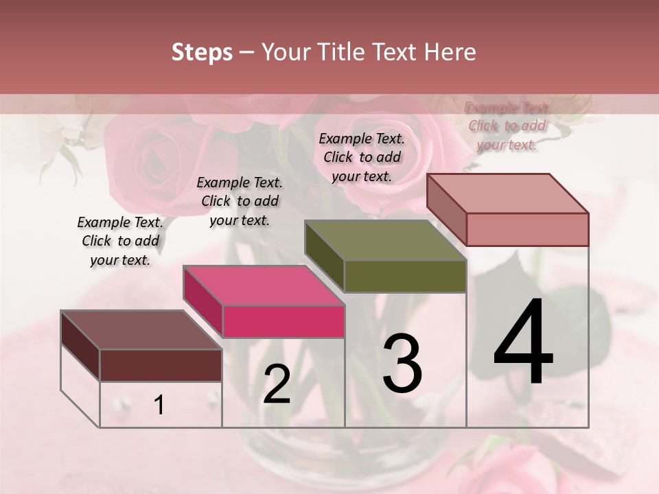 Arrangement Nobody Heart PowerPoint Template