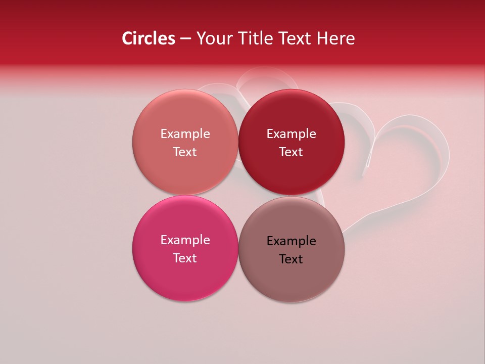 Abstract Object Copyspace PowerPoint Template