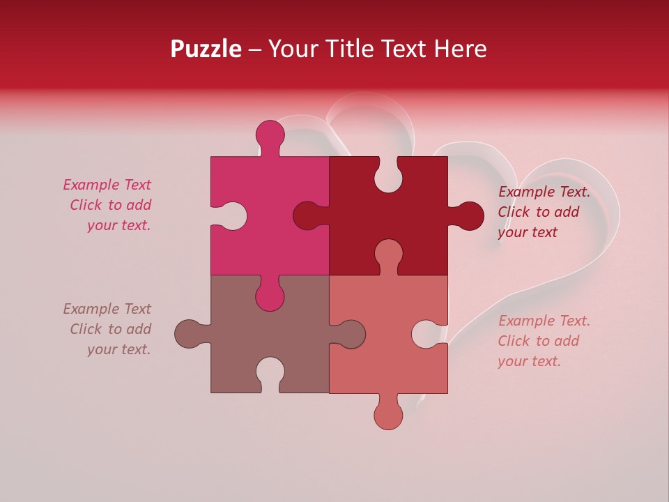 Abstract Object Copyspace PowerPoint Template