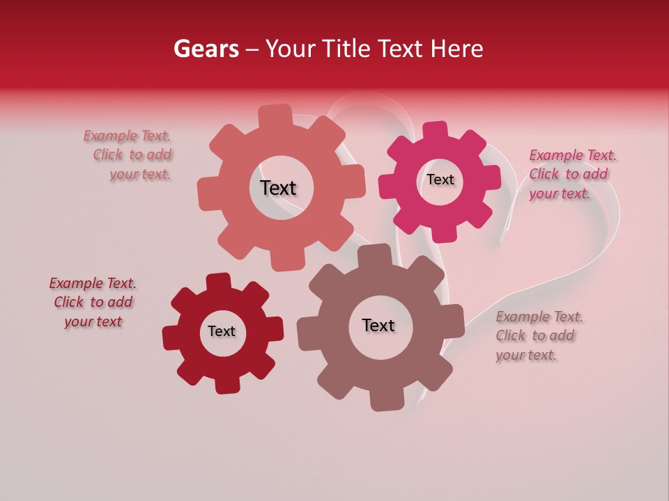 Abstract Object Copyspace PowerPoint Template