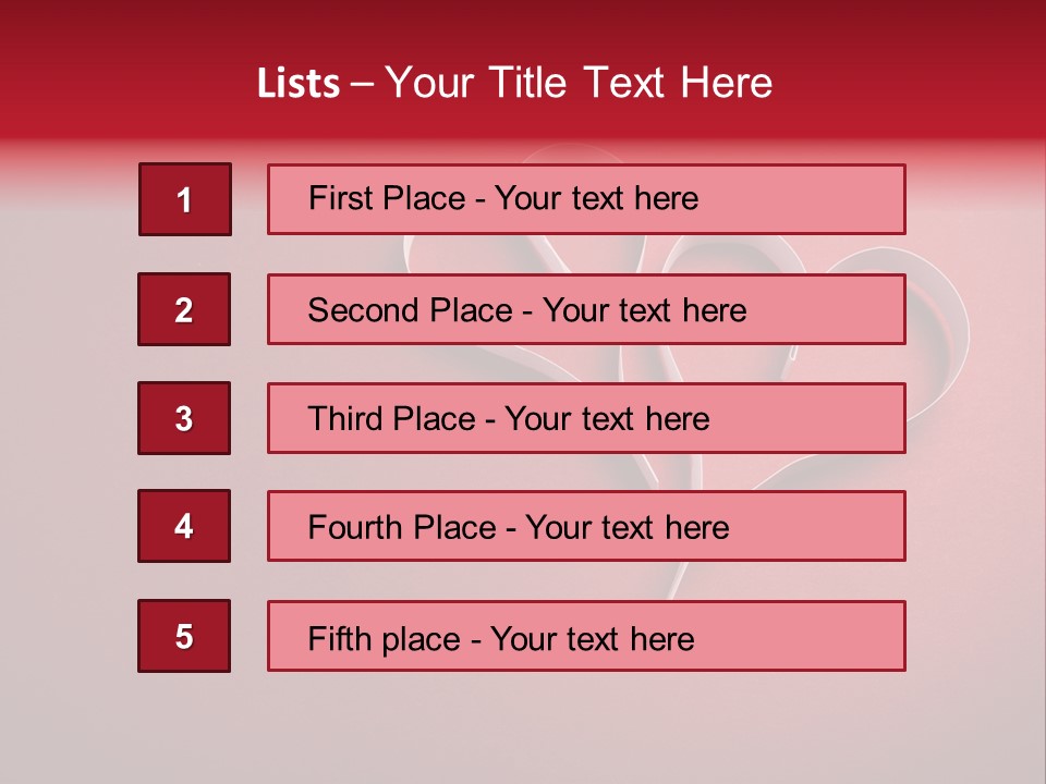 Abstract Object Copyspace PowerPoint Template
