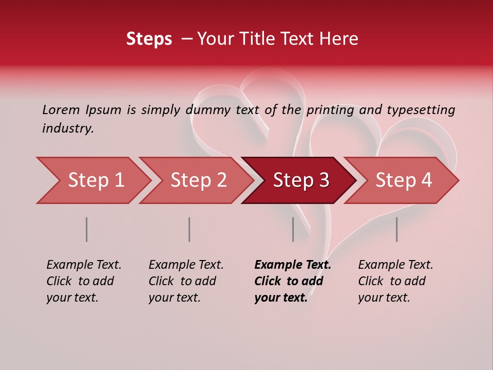 Abstract Object Copyspace PowerPoint Template