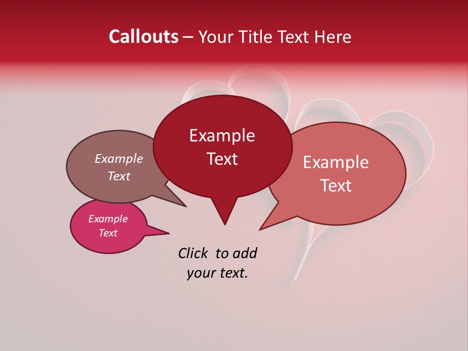 Abstract Object Copyspace PowerPoint Template