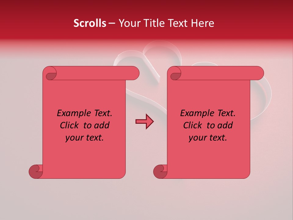 Abstract Object Copyspace PowerPoint Template