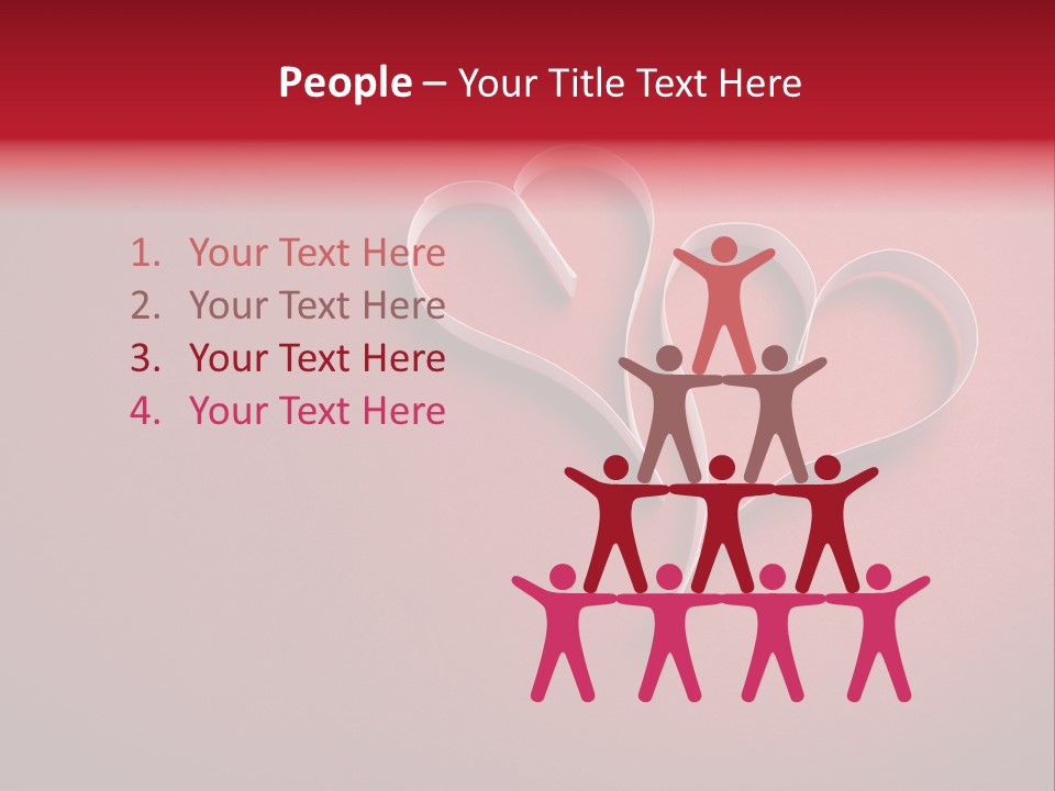 Abstract Object Copyspace PowerPoint Template