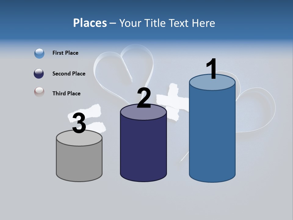 Object Shape Heart PowerPoint Template
