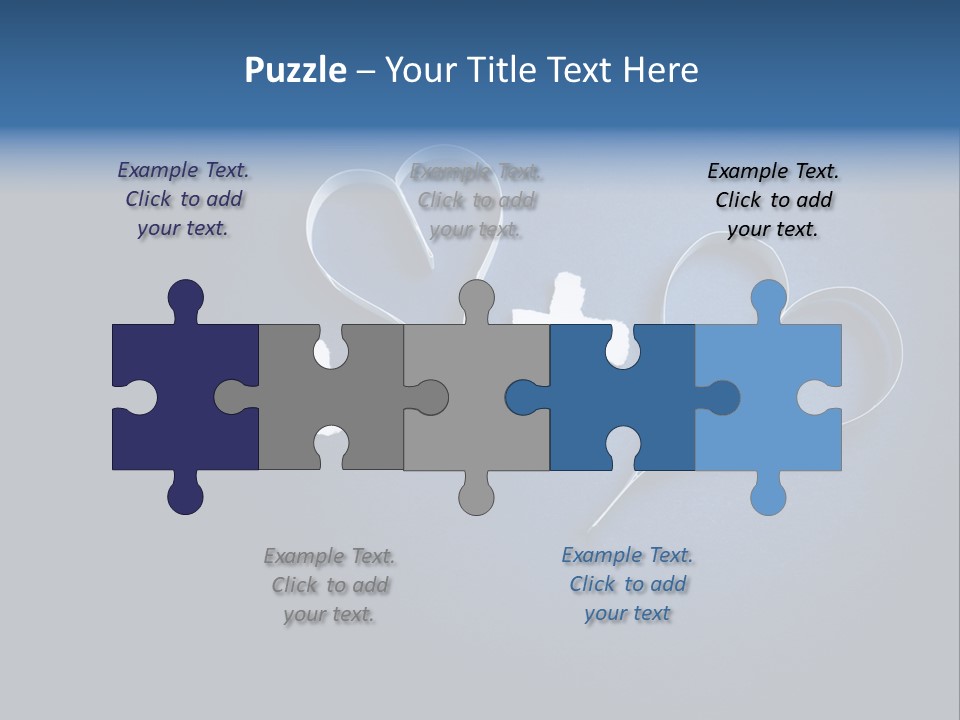 Object Shape Heart PowerPoint Template