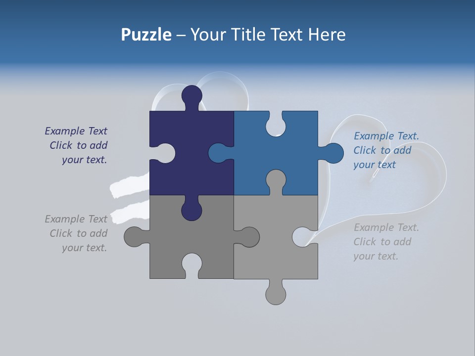 Object Shape Heart PowerPoint Template